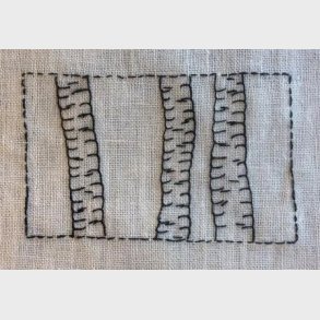 624 Grundkursus - Trer i frit hndbroderi 