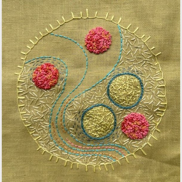 611 Frit hndbroderi - begyndere 