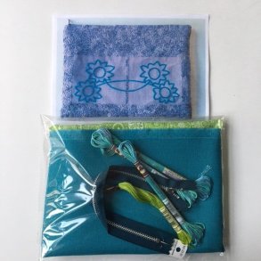 Taske med blomstermotiv (andre farver)