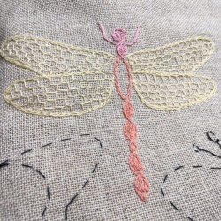 615 Sommerfugle &amp; insekter - frit hndbroderi