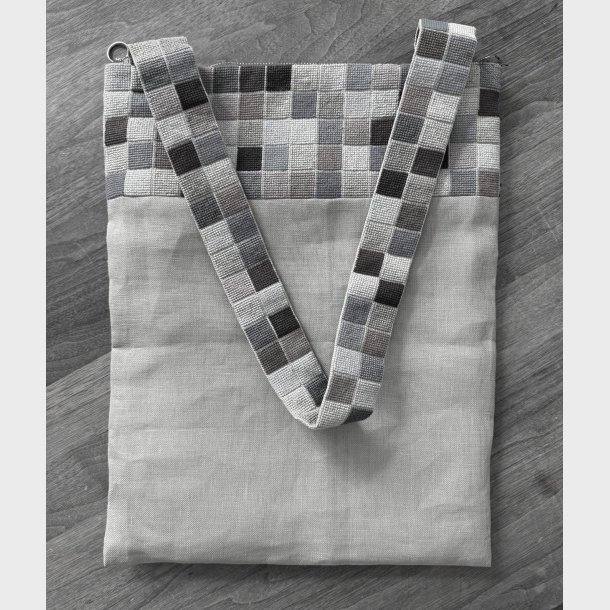 DIY Skuldertaske med lynl�s og korssting RESTEUDGAVE