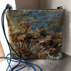 Unika stramajgenbrug skuldertaske 